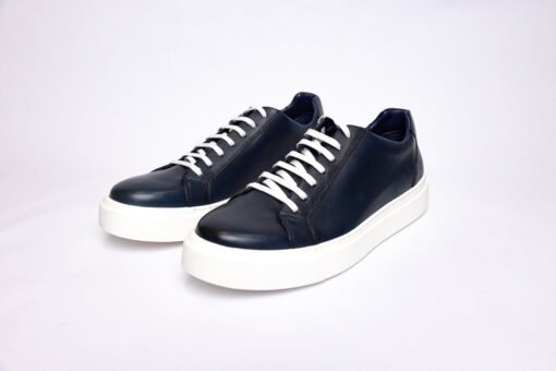 Réf : 2001 en Cuir BLEU – Image 2