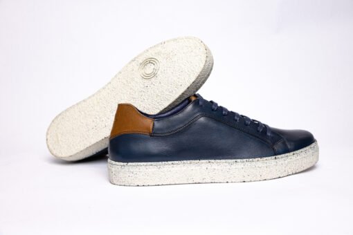 Réf : 2002 en Cuir BLEU – Image 3