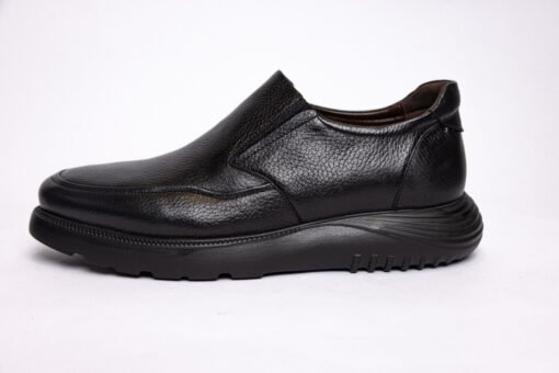 Réf : 1003 en CUIR GRAINÉ NOIR