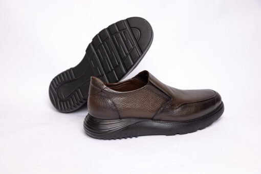 Réf : 1003 en CUIR GRAINÉ MARRON – Image 2