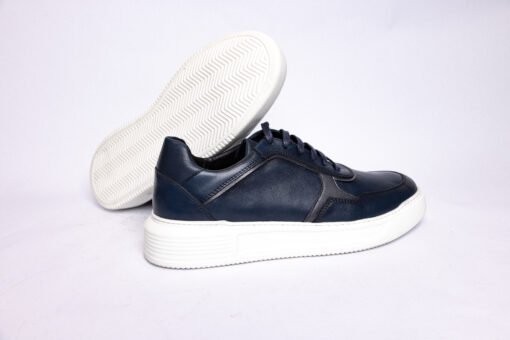 Réf : 2008 en CUIR LISSE BLEU – Image 3