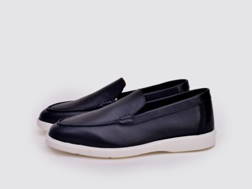 Réf : 3001 EN CUIR GRAINÉ NOIR – Image 2