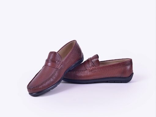 Réf : 0512 EN CUIR GRAINÉ TABAC – Image 2