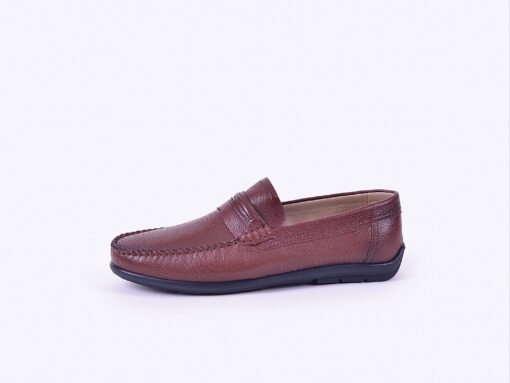 Réf : 0512 EN CUIR GRAINÉ TABAC