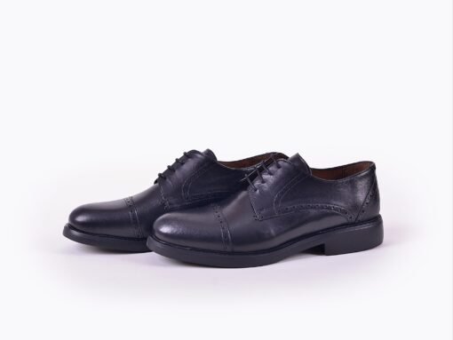 Réf : 0451 EN CUIR LISSE NOIR – Image 3