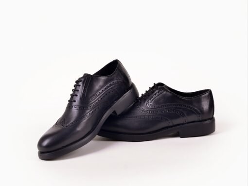 Réf : 1023 CUIR LISSE EN NOIR – Image 3