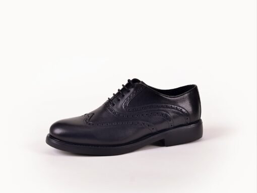 Réf : 1023 CUIR LISSE EN NOIR