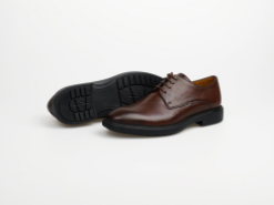 Alternative view of Chaussures formelles en cuir lisse – Vienna Classic Marron