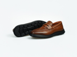 Alternative view of Mocassin Homme “Portugal” – Tabac Classique